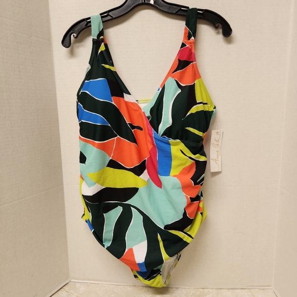 Anne Cole Other - Anne Cole Women's 18W Plus 1pc Swimsuit New